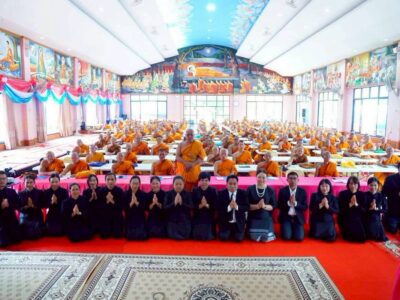 สตภ.๔ ร่วมกิจกรรม CSR ถวายความรู้พระภิกษุสงฆ์ในหัวข้อการจัดทำบัญชีรายรับ-รายจ่าย และการจัดการทรัพย์สินของวัด