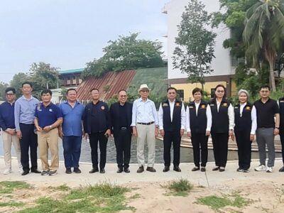 07.05.2569 ผู้ว่าการตรวจเงินแผ่นดินและคณะผู้บริหาร สตภ.4 ลงพื้นที่ตรวจสังเกตการณ์โครงการพัฒนาพื้นที่ลำตะคอง ชองเกชอนนครราชสีมา